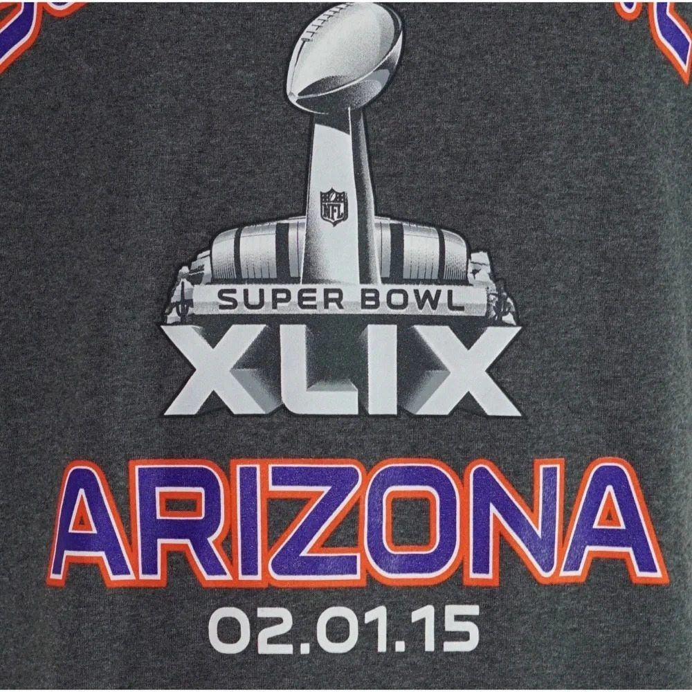 Super Bowl XLIX Arizona 02.01.15 T Shirt Size S - Picture 5 of 8